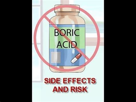 Boric Acid Side Effects